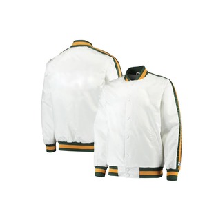 Vestes universitaires d'hiver enduites sur mesure pour hommes, haute qualité, coupe-vent et imperméable, fournisseur en gros du service OEM - Product Image 4