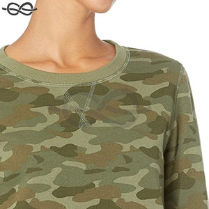 In Stock <b>Dropshipping</b> Sweatshirt Street Wear Custom Plain Blank Fleece Unisex Sweatshirts Wholesale Pullover Tops Men Women - Product Image 5