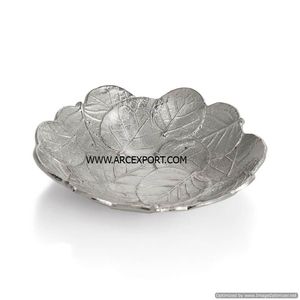 Cuencos de fechas de diseñador de árbol plateado, vajilla elegante para el hogar, cuencos decorativos para servir comida y sopa para la mejor venta en la India - Product Image 4