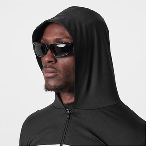 ODM Sweat à capuche zippé surdimensionné pour Streetwear Style Sweat à capuche unisexe à manches longues Sweat à capuche polaire chaud pour un usage quotidien décontracté décontracté - Product Image 5