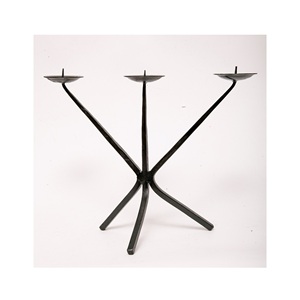 Elegante decoración para el hogar estilo iluminado con juego de 3 soportes de Pilar LED de vela de hierro grande de 7 pulgadas de alto para versátil - Product Image 6