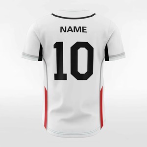 Jersey de calentamiento de béisbol profesional Color personalizado a juego estampado reflectante ropa de equipo atlético práctica Softball Jersey - Product Image 5