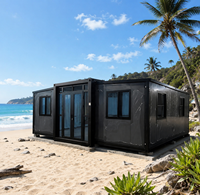 Casa Contenedor Prefabricada Modular Plegable y Expandible de 20 Pies, Fácil de Instalar (fabricada en China)