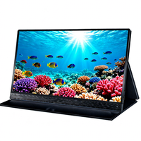 Monitor Portátil Individual de 15.6 Pulgadas, Económico, 1080P IPS USB-C/HDMI para Estudiantes, Jugadores, Extensión de Pantalla Diaria