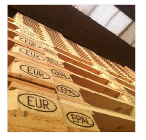 Palette en bois double face Euro Epal Conception d'entrée à 4 voies - Product Image 2