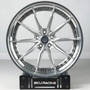 Jantes forgées Bku 2 pièces pour Ferrari FF 296 GTS GTB 812 <span class=keywords><strong>Superfast</strong></span> SF90 Spider 488 GTB Roma 21 22 pouces 5X114.3 Jantes en alliage personnalisées - Product Image 3