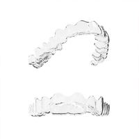 Nouvelle technologie : aligneurs dentaires orthodontiques transparents pour adultes, accessoires de blanchiment dentaire multi-usages avec étui