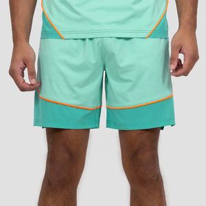 Short de gymnastique pour hommes Short de basket-ball respirant à poches épaisses pour hommes Short athlétique pour hommes à sublimation - Product Image 2