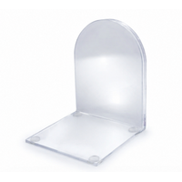 Modern Art Deco Acrylic <b>Bookends</b> for Office and Home Decor - Product Image 6