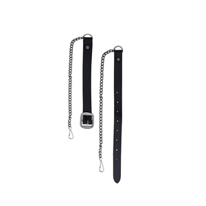 Maltese Sporran Leather & Harp White Horse Hair Departamento de bomberos Sporran Bassoon Type - Product Image 4