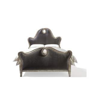 Daabadi Furnico Fabricant de meubles B2B Lit superposé traditionnel en bois massif rembourré en panneaux Acajou Durable Tailles spéciales - Product Image 2