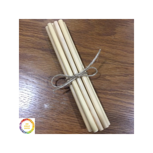 Paille à boire en bambou naturel pour un mode de vie zéro déchet Eco Conscious Alternative réutilisable aux pailles en plastique Usage quotidien - Product Image 6
