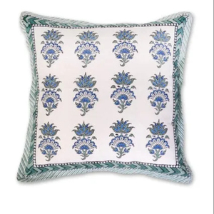 Funda de cojín estampada con bloque de mano para decoración del hogar, sofá, funda de cojín para decoración de sala de estar, novedad - Product Image 1