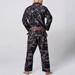 Nuevo estilo MOQ bajo personalizado jiu jitsu Gi BJJ kimono jiu jitsu BJJ Gi con bordado personalizado y logotipos personalizados - Product Image 4