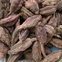Épices entières de cardamome longues séchées à l'air pour usage culinaire, emballage en vrac, exportation OEM, conservation 24 mois