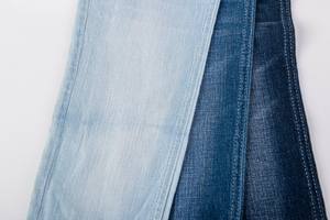 2023 nouvelle Collection <span class=keywords><strong>lin</strong></span> Denim <span class=keywords><strong>tissu</strong></span> léger 80% coton 20% <span class=keywords><strong>lin</strong></span> 6.2oz B/W sergé pour garçons Denim pantalon Collection 58/59 - Product Image 3