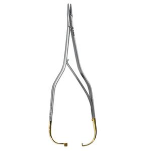 Abrazadera Instrumento quirúrgico de precisión para uso profesional Portaagujas de acero inoxidable Pinzas Arruga Instrumento quirúrgico manual - Product Image 1