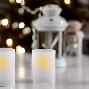 HST0406FR - Frosted Glass <b>Hurricane</b> <b>Candle</b> Shade Chimney Tube [No Bottom] - 4 x 6 - Product Image 3
