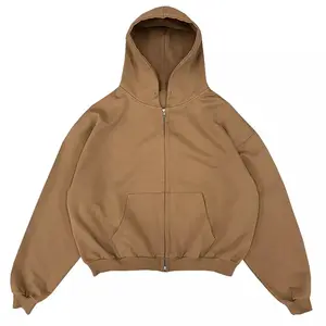 Wholesale plain unisex cotton branded women's designer hoodie men distressed high quality luxury hoodie for men