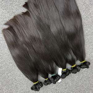 Vente en gros Extensions de cheveux humains cambodgiens bruts droits naturels dans la trame de source de haute qualité - Product Image 4