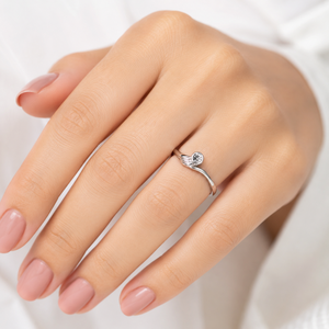 Bague Vintage Silver Tide pour Enfants - Acier Inoxydable et Incrustation en Alliage - Product Image 2