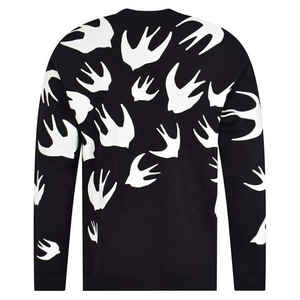 OSTROWEARS ENTERPRISES Diseño personalizado Sudadera de cuello redondo para hombre Manga larga Sudaderas lisas Estilo casual para invierno - Product Image 6