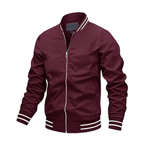 Chaqueta Varsity Personalizada al por Mayor con Bolsillo Frontal, Colores y Tallas Personalizables, Tejido Técnico Impermeable y Transpirable para Hombre, OEM - Product Image 2