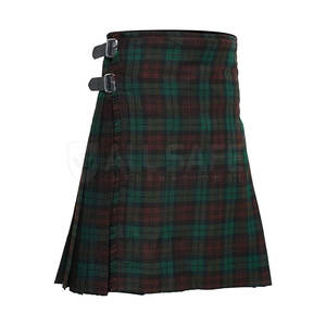 Kilt traditionnel fait à la main solide de huit verges pour hommes de qualité supérieure mélange de coton acrylique sangles en cuir robustes réglables pour les festivals - Product Image 1