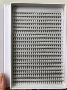 NQ Nouvelle Génération Soft Volume Fan Manga Cosplay Spikes Premade Lashes Series Lash Tower Spire Vegan eyelash extensions - Product Image 2