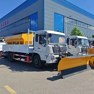 รถดงเฟิง 4x2 อเนกประสงค์สำหรับกำจัดหิมะ รถไถหิมะ รถบรรทุกกำจัดหิมะพร้อมพลั่วตักหิมะ - Product Image 4