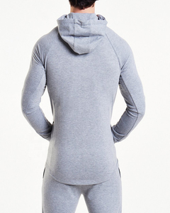 Ensemble de survêtement à capuche 2 pièces pour homme, haute qualité, design uni, écologique, extensible dans quatre directions, respirant, séchage rapide, 100 % coton - Product Image 3