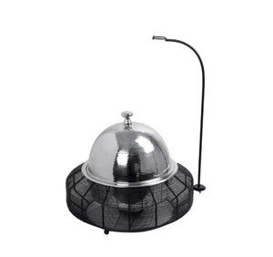 New Customized Design Metal Hotpot Superior <b>Wire</b> Design Premium Luxury Casserole Customized Finished Fancy Food Server Warmer - Product Image 5