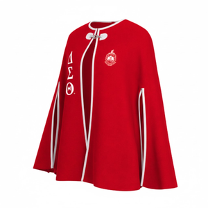 Capa de lana elegante para mujer, estilo poncho, chal, capa griega, mantón, ropa exterior de la hermandad Delta Sigma Theta - Product Image 2