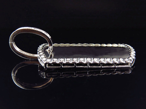 Estilo único nueva plata esterlina Iced Out Moissanite diamante imagen colgante collar personalizado Hip Hop joyería para hombres - Product Image 2