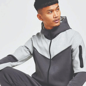 High Quality Cotton Tracksuit <b>Men</b> Hoodie and Jogger Set Oversized <b>Pullover</b> Hoodies Sweatpants Washed 2 Piece Set for <b>Men</b> - Product Image 5