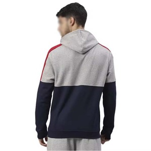 Sweat-shirts à capuche en polaire pour homme, personnalisés par le fabricant, brodés, unis, imprimés, respirants, à deux tons, logo basique, hiver - Product Image 3