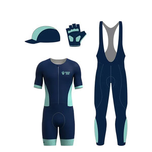Ensemble cycliste unisexe en polyester 100 % écologique, respirant, séchage rapide, léger, taille adulte, meilleur matériau, vente en gros - Product Image 6