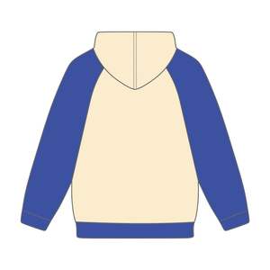 Founding Year 1920 Zeta Phi Beta Neutral Body <b>Blue</b> Raglan Sleeves Pullover <b>Hoodie</b> Sorority Apparel Custom Divine Nine HBCU - Product Image 3