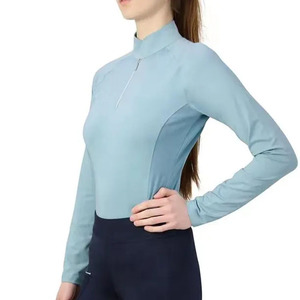 Nouveau design Combinaison de sport pour femmes Couche de base pour l'équitation en plein air Manches longues Vente en gros de chemises de cavalier pour femmes - Product Image 1