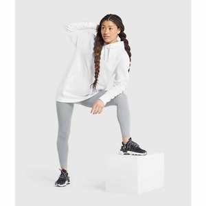 Sudadera Casual de Manga Larga para Mujer, Otoño, Invierno, Primavera, con Bolsillos, Logotipo Personalizado, Estampado Vintage Lavado, Ajuste Holgado con Capucha - Product Image 4