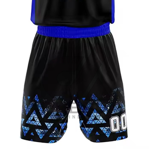 Custom Color Men's Sleeveless Basketball Uniform 100% Polyester Anti-Bacterial Breathable Quick Dry Heat-Transfer Printed Summer - Product Image 6