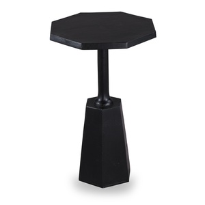 Mesa lateral y de centro de metal de diseño moderno, construcción elegante para un uso duradero en la sala de estar y el dormitorio - Product Image 3