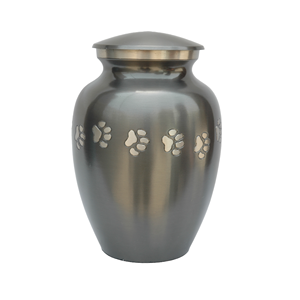 โกศบรรจุอัฐิแมวโลหะคุณภาพสูง ขายดี ดีไซน์ลายอุ้งเท้า สไตล์อเมริกัน สำหรับงานศพสัตว์เลี้ยง ที่ระลึกและเก็บอัฐิแมว - Product Image 4