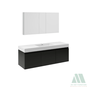 Tocadores de baño modernos de madera maciza de roble/Pino/ACACIA, precio competitivo, grifo OEM ODM, fabricante de Vietnam sostenible para dormitorio - Product Image 4