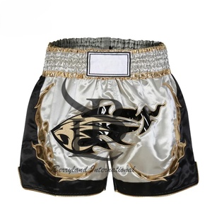 กางเกงขาสั้นมวยไทยแบบปรับแต่งได้พิมพ์ลายซับลิเมชันชุดศิลปะการต่อสู้แบบระบายอากาศได้ - Product Image 1