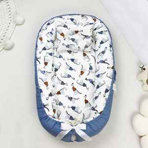 Cuna Colecho para Bebé de Tela de Algodón Suave para la Piel, Protección 360° para Recién Nacidos - Product Image 6