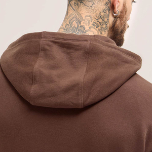 Precio al por mayor Material transpirable Color sólido Hombres Sudaderas con capucha Estilos Casual Sudaderas con capucha Personalice su propio logotipo Hombres Sudaderas con capucha - Product Image 6