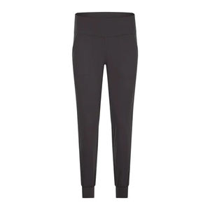 Pantalons de yoga pour femmes, taille haute, solides, longueur cheville, pour la course à pied, la salle de sport, le fitness, leggings de sport ajustés avec poche, effet push-up - Product Image 1