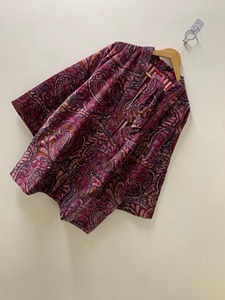 Bata Kimono de Terciopelo de Algodón Hecha a Mano con Estampado Floral, Regalo para Novia - Product Image 3
