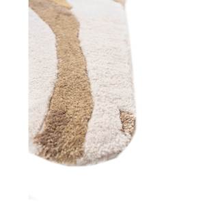 Alfombra de Lana y Viscosa Tejida a Mano Wild Wanderlust Ivory, Diseño Rectangular Abstracto con Estampado Animal para Sala de Estar, Pasillo, Hogar -Tra-15124 - Product Image 3